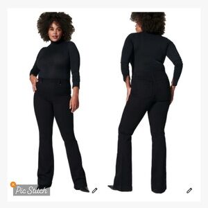 Spanx Flare Jeans Clean Black
